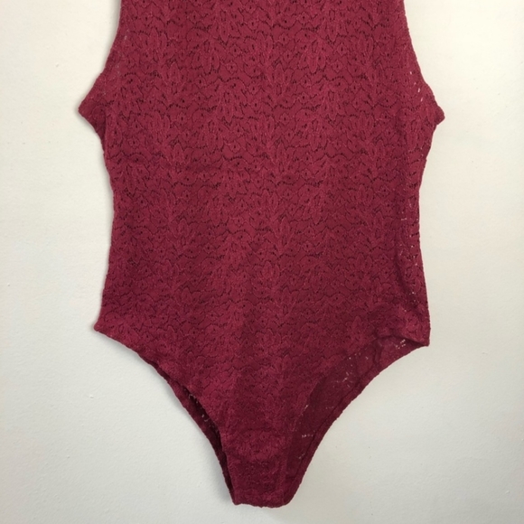 NWOT Free People Intimately Lace Tank Bodysuit - Picture 3 of 5